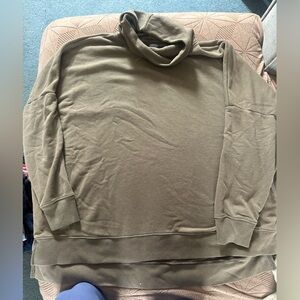 Aerie Tan Cozy oversized Pullover